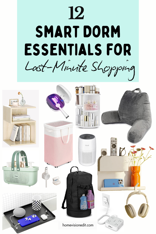 12 Smart Dorm Essentials for Last-Minute Shopping